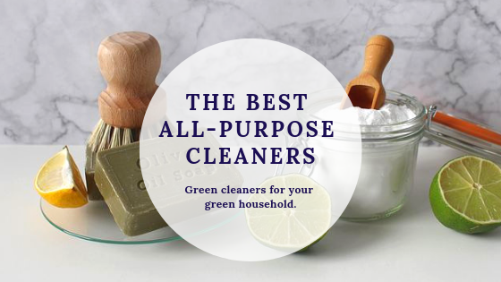 green all-purpose cleaners